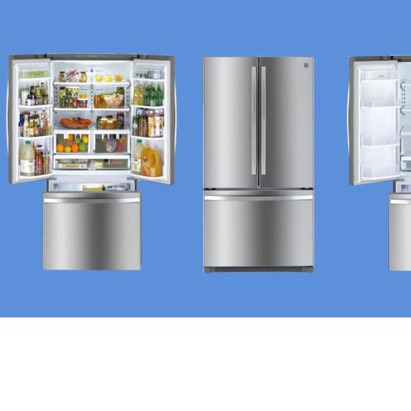 NEW NEVER USED ICE MACHINE Kenmore 73025 26.1 cu. ft. French Door Refrigerator - Picture 1 of 8